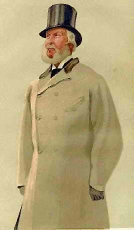 Major General The Hon. James MacDonald, sketch for Vanity Fair,